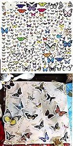 Butterfly sticker