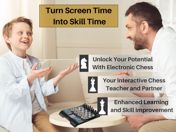 smart ai electronic chess board chessboard game set interactive learning teacher partner strategy
