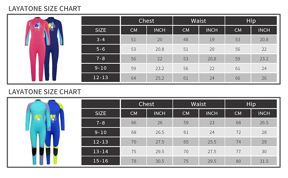 wetsuit kids wetsuit diving suit kids girl boy 3mm neoprene suit kids children
