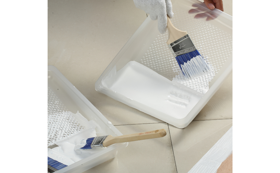 Bates Paint Tray Liner, 9 Inch, 10 Pack, Paint Roller Tray