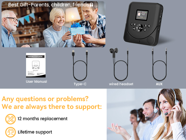 cd player with speakers