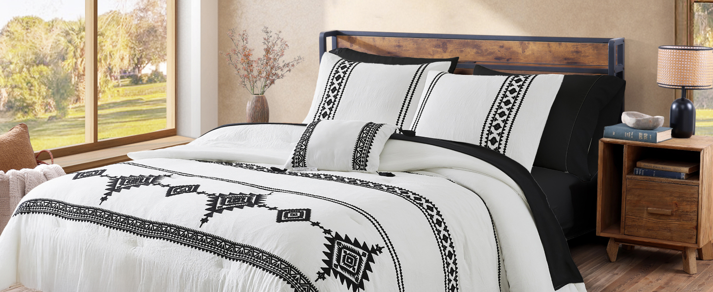white comforter