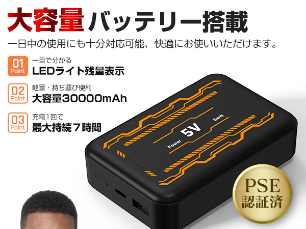 Amazon | [LABEWVI] 電熱ベスト ヒーターベスト 30,000mAh