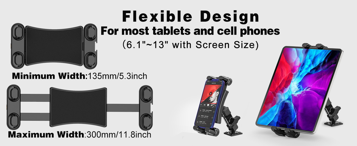 tablet holder truck