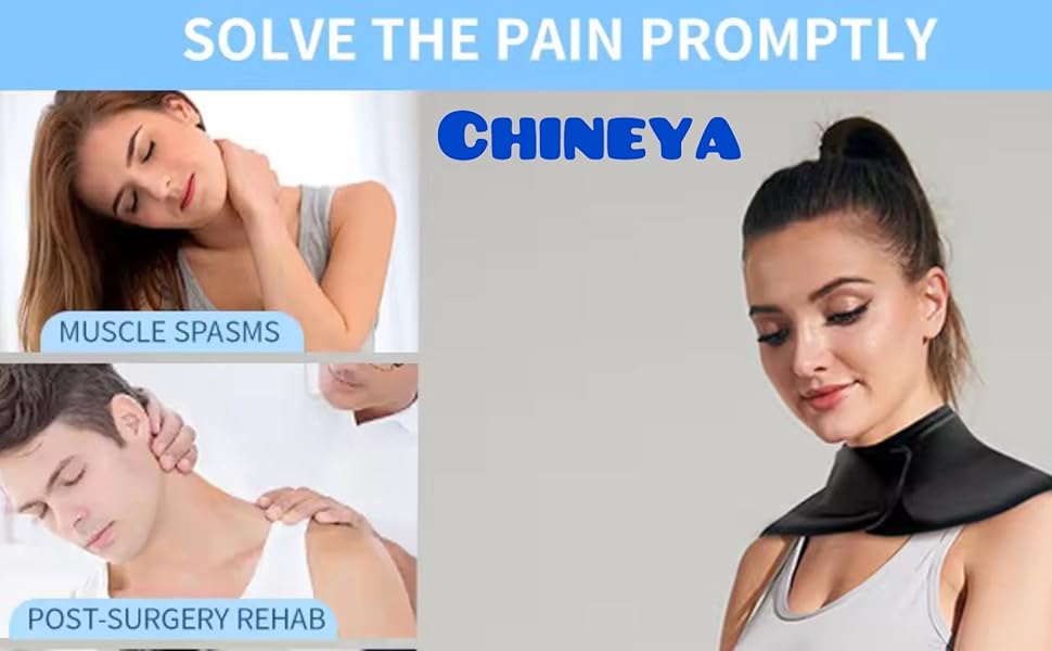 HOT AND COLD NECK PACK, MICROWAVE HEATING PAD, THERAPY PACK FOR PAIN RELIEF