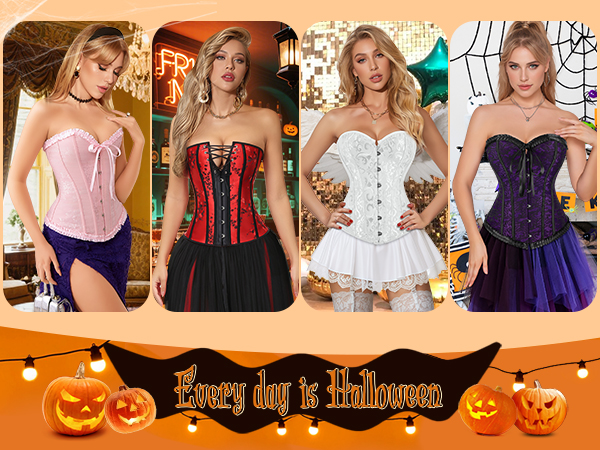 Amazon.com: frawirshau Corset Tops For Women Floral