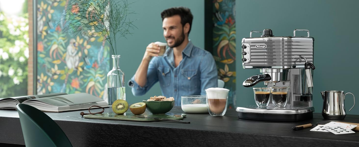 macchine per caffè manuali, macchina a pompa, macchina per espresso a braccetto