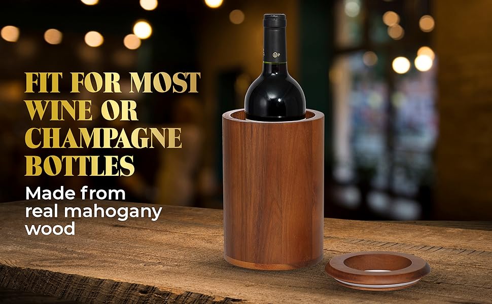 Homeries Wine chiller with Sleeve for Beverage and Liquor