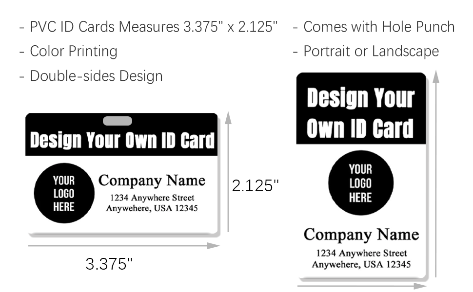 Custom Id Badge with Name Picture, Personalized Employee