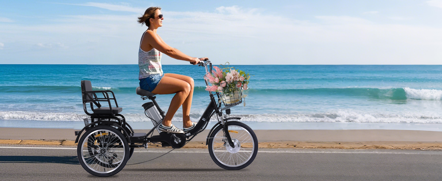 3 wheel bikes for adults electric
