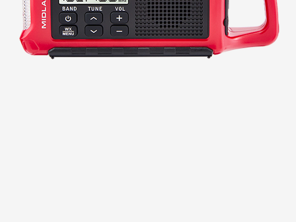 ポータブルプレーヤー E-READY Emergency Compact Crank Radio