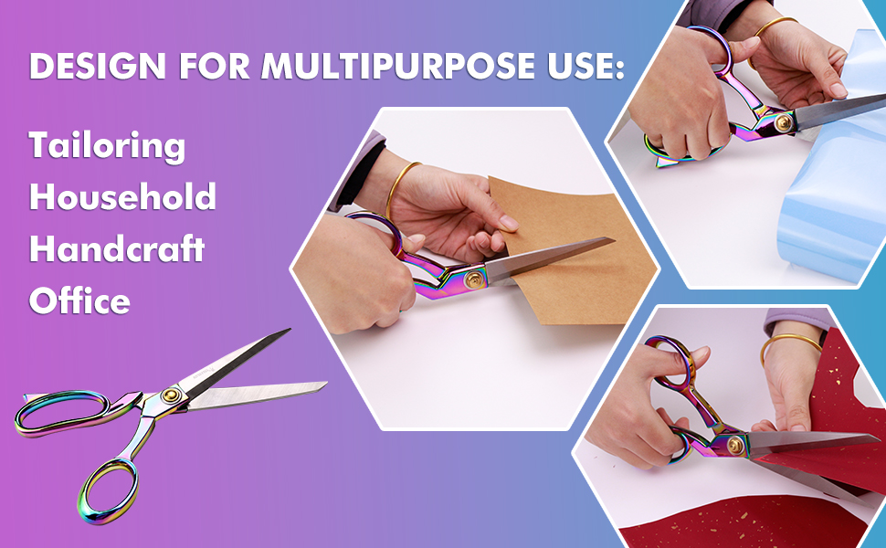 Talerluv Professional Sewing Fabric Scissors, Heavy Duty