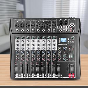 Amazon | Depusheng DT8 プロフェッショナルミキサー 8