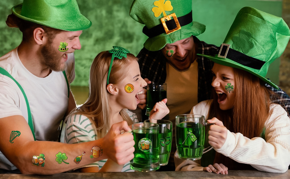 St Patricks Day Temporary Tattoos 