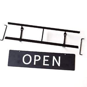 Amazon.co.jp: オープン クローズ 看板 OPEN CLOSED プレート