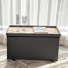 ottoman box folding ottoman storage box ottoman with storage grey ottoman with storage
