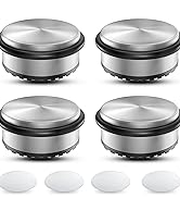 SilverRack Türstopper Edelstahl [4 Stück] + 4 extra Wand Türstopper - Premium Tür Stopper ohne B...