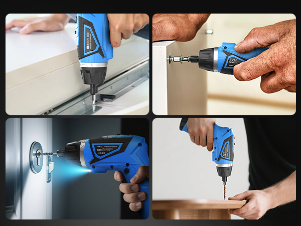 Amazon.com: 8V Cordless Screwdriver,6+1 Torque Max 10N·m
