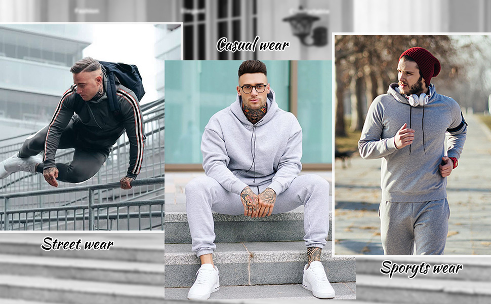 tarcksuit set for men 2 pieces
