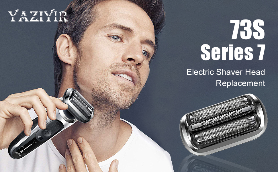 73S Electric Shaver Head Replacement Compatible with Braun 7 Series Foil Shaver