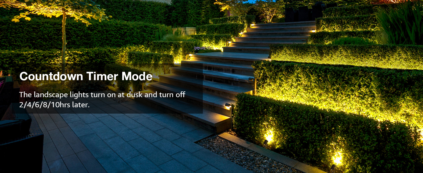 low voltage landscape lights