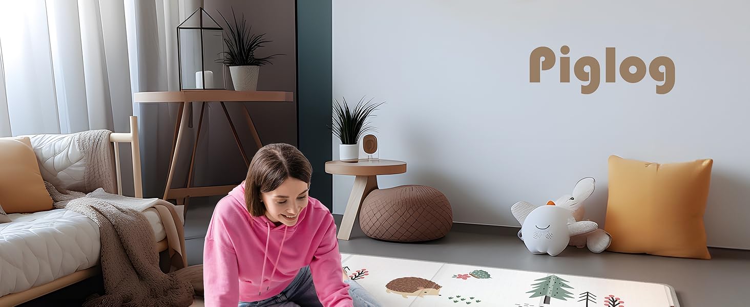 PIGLOG baby play mat