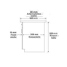 the plan of the kitchen