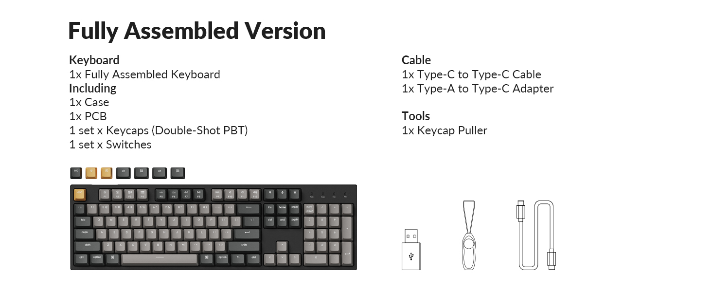 Keychron C2 Pro QMK/VIA Wired Mechanical Keyboard