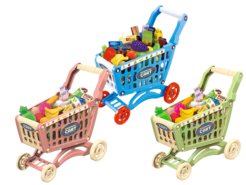 Yeeyuue [Newest] Kids Shopping Cart Toy, Toddler Shopping