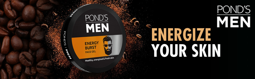 Pond's Men Energy Burst Face Gel, 55 g