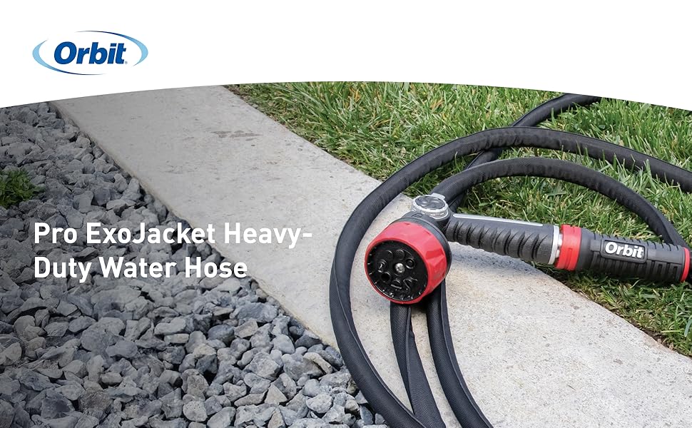 ExoJacket Fabric Water Garden Hose