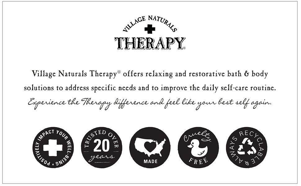 Village Naturals Therapy Values