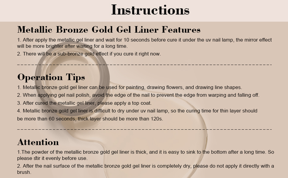 metallic gel nail polish set 3d metallic gold nail art gel polish
