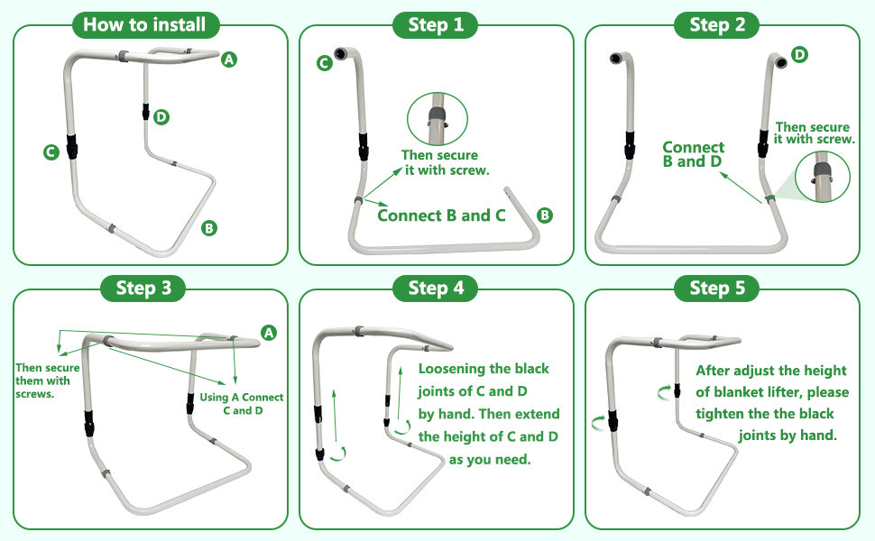 Zelen Blanket Lifter Foot Surgery Tent Cradle Bed Sheet