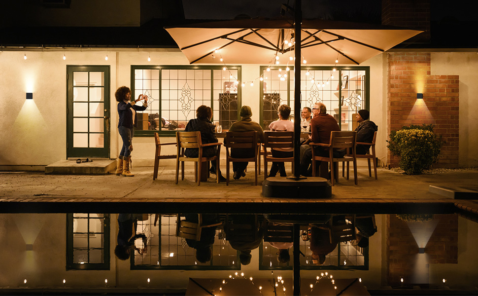 solar wall light outdoor