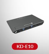 AV Access KVM Switch with Docking Station for Laptop & Desktop | 100W Charging, 4K@60Hz Dual Moni...