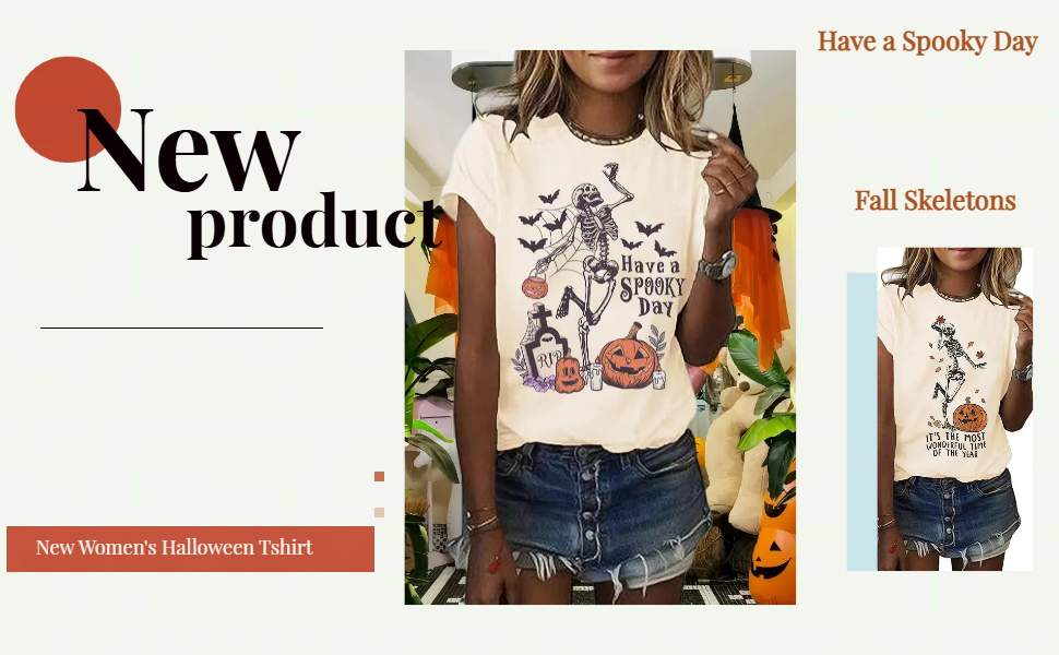 Fall Season Halloween Clothing for Women