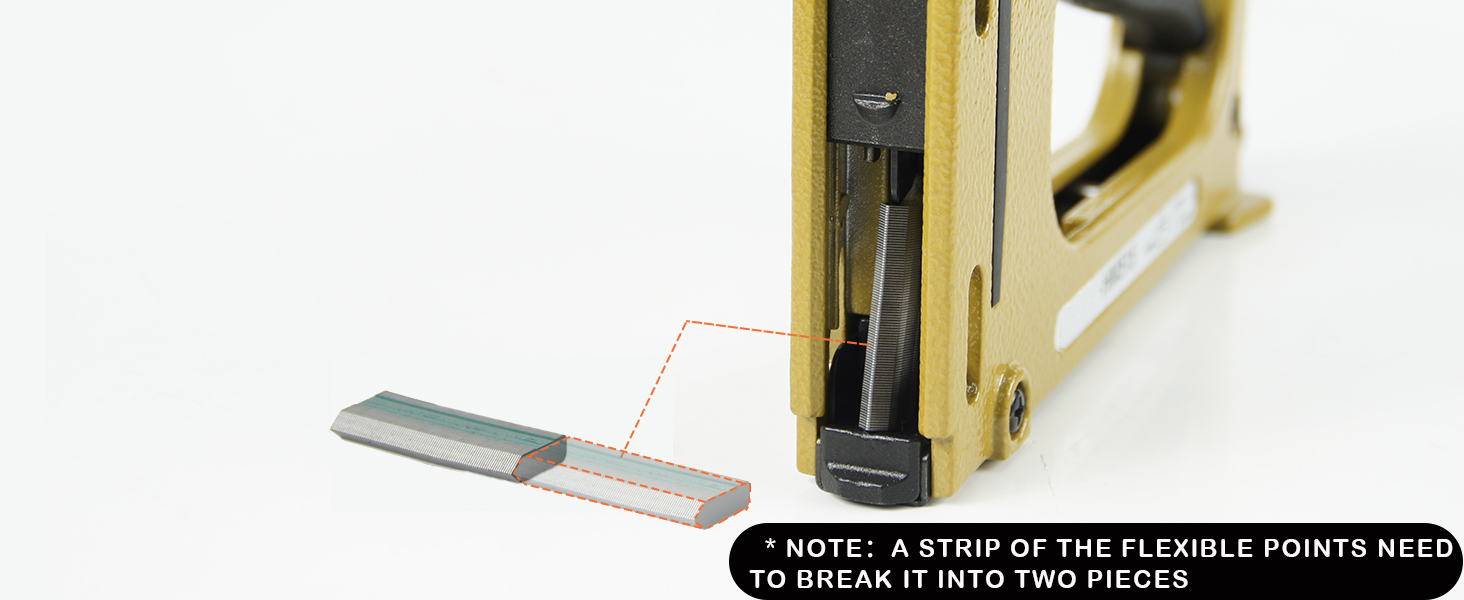 KAMSIN HM515 Point Driver, Manual Framing Tool with 1000PCS Flexible