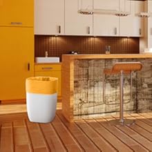 Colored garbage bags