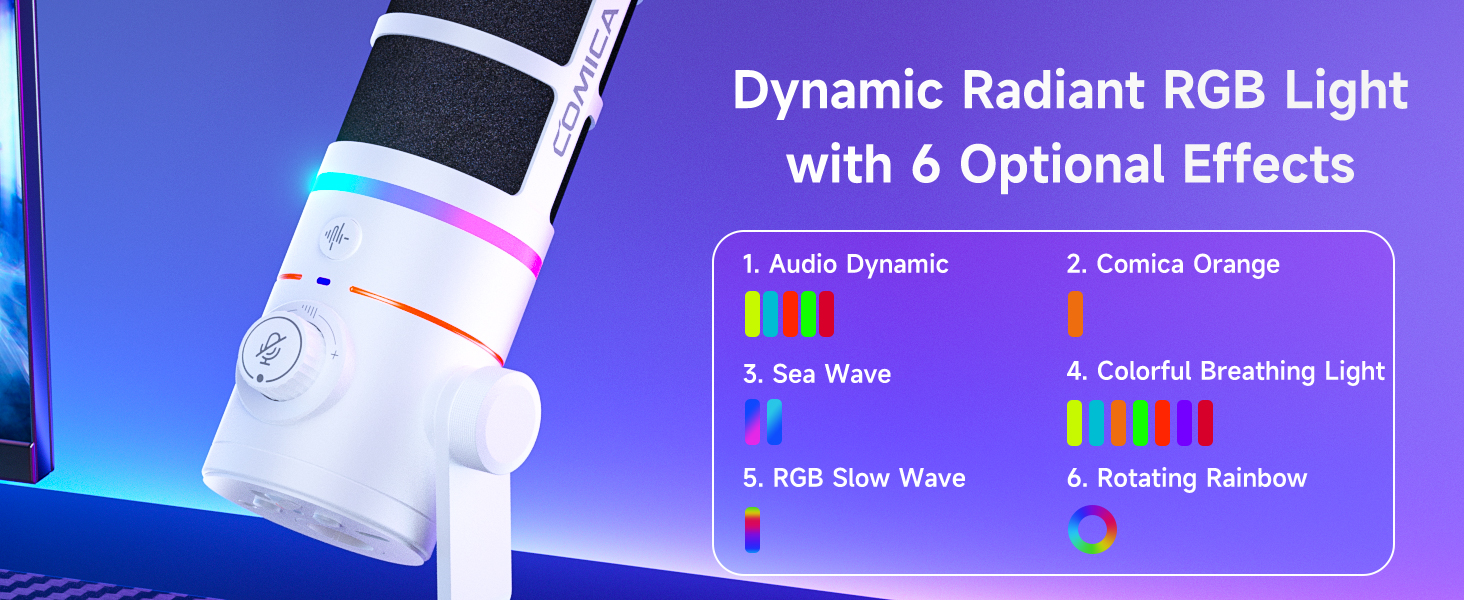 Dynamic Radiant RGB Light