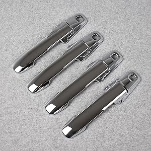 RUIQ スズキ スペーシア カスタム MK53S 専用 外装 アウタードアハンドルカバー ノブ フルカバータイプ Suzuki Spacia Custom 専用 設