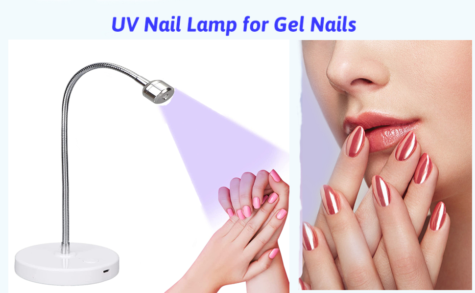 Gooseneck UV Lamp Nail Curing Light for Gel Polish