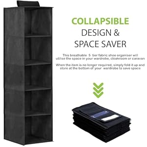 hanging wardrobe storage