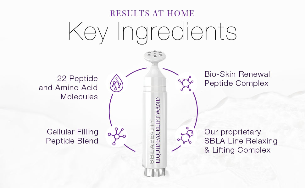 SBLA Beauty Liquid Facelift Wand, Chin, Jawline & Face Wand