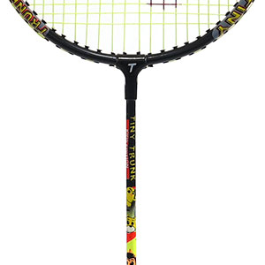 Tiny trunk junior badminton racquet