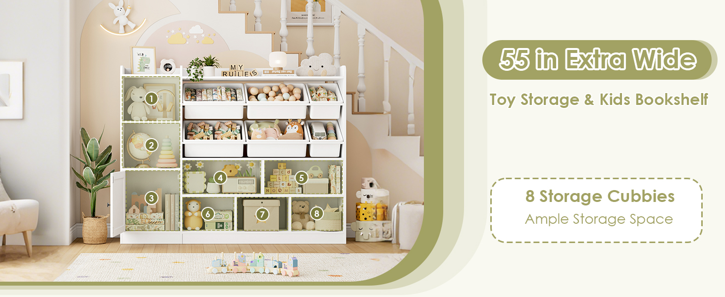 toy organizers and storage