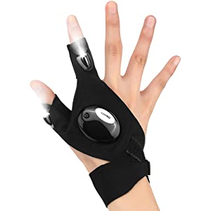 LED Flashlight Gloves