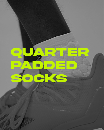 quarter padded socks