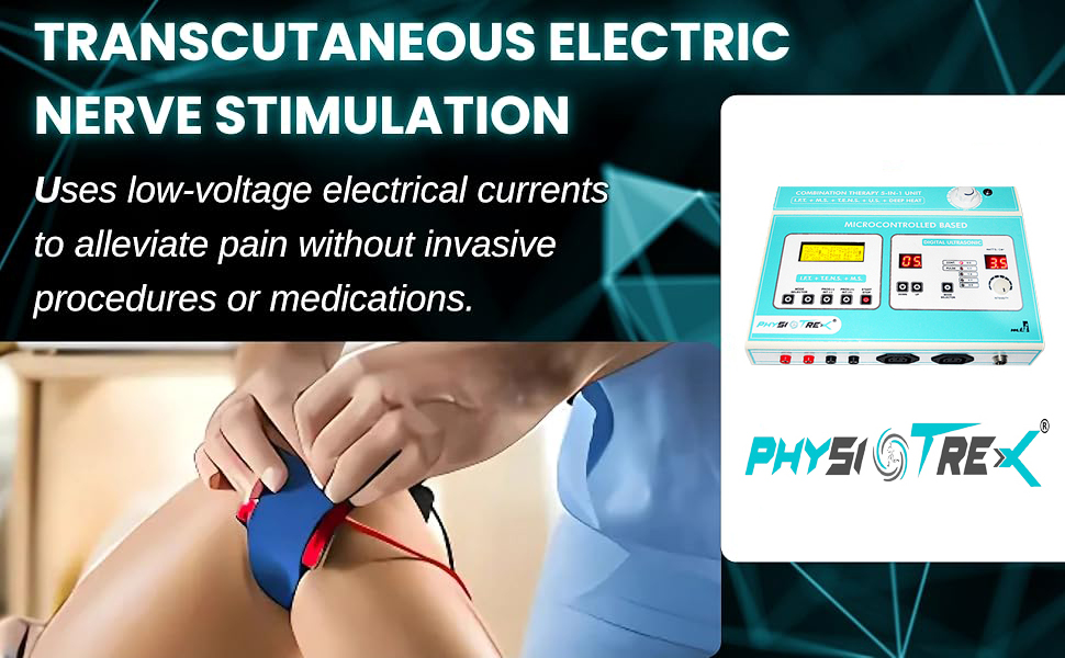 Physiotrex combo 5 in 1 physiotherapy machine