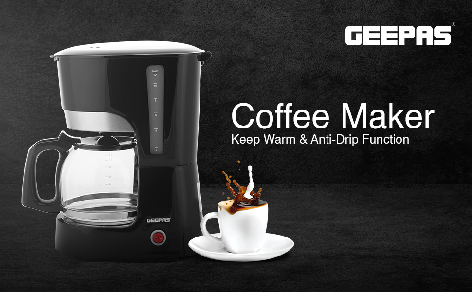 GEEPAS Coffee Maker (GCM6103) atelieryuwa.ciao.jp